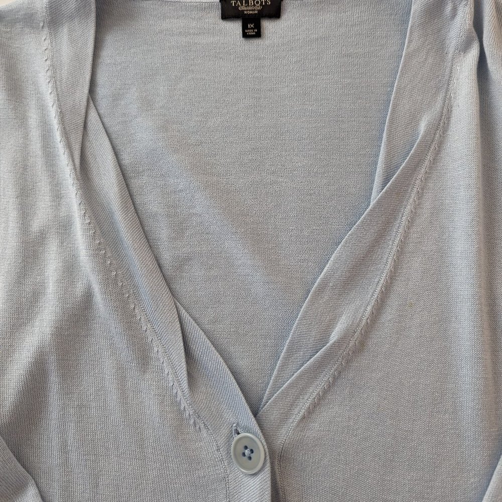 Talbots Cardigan  -  Size 1X